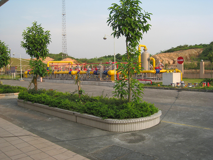 火村、廣園調(diào)壓站油漆防腐工程